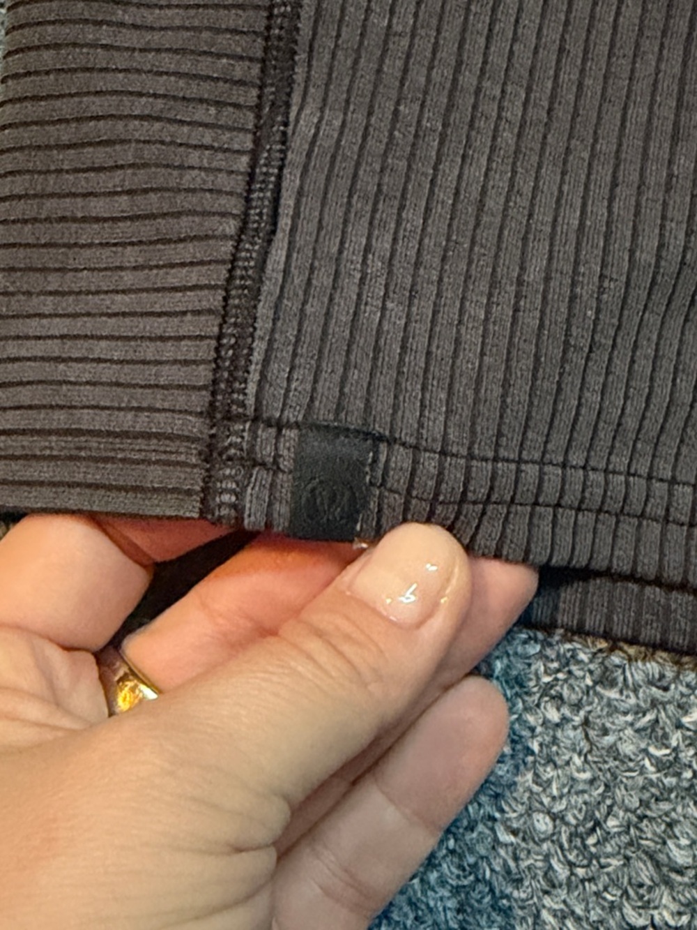 Lululemon Ribbed Softstreme Cropped Tank Top - Picture 4 of 5
